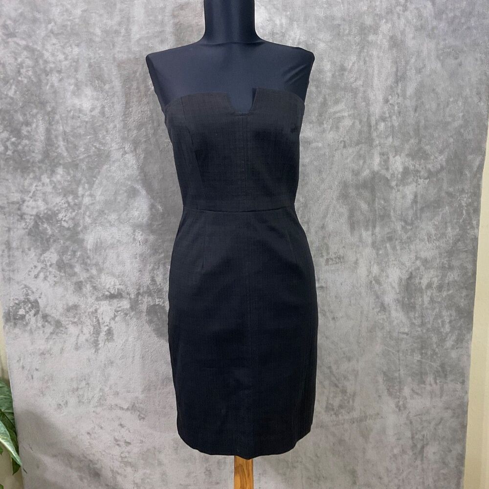 TRINA TURK WOMEN’S DRESS Size 2 Black SLEEVELESS WORK CAREER Lace lining
